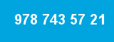 978 743 57 21 978 743 57 21
